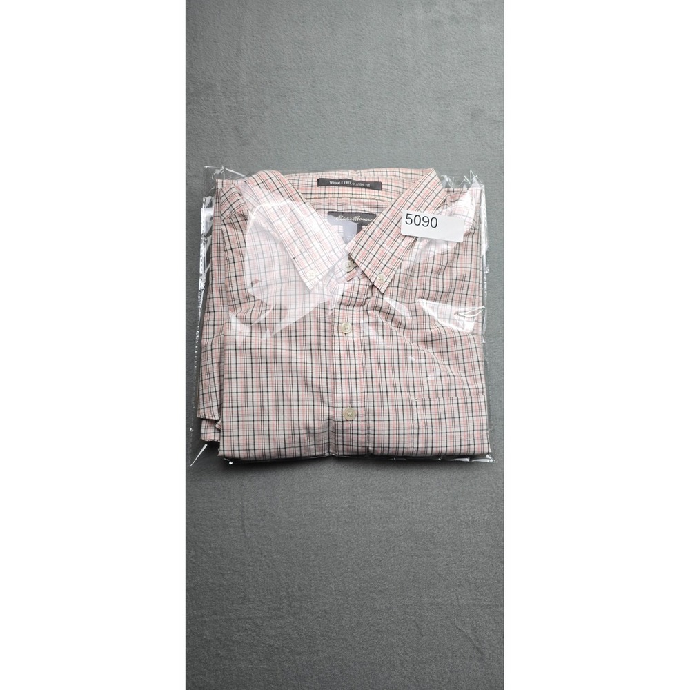 Eddie Bauer Short Sleeve Button Up Shirt Men's TXL Tall - Picture 9 of 9